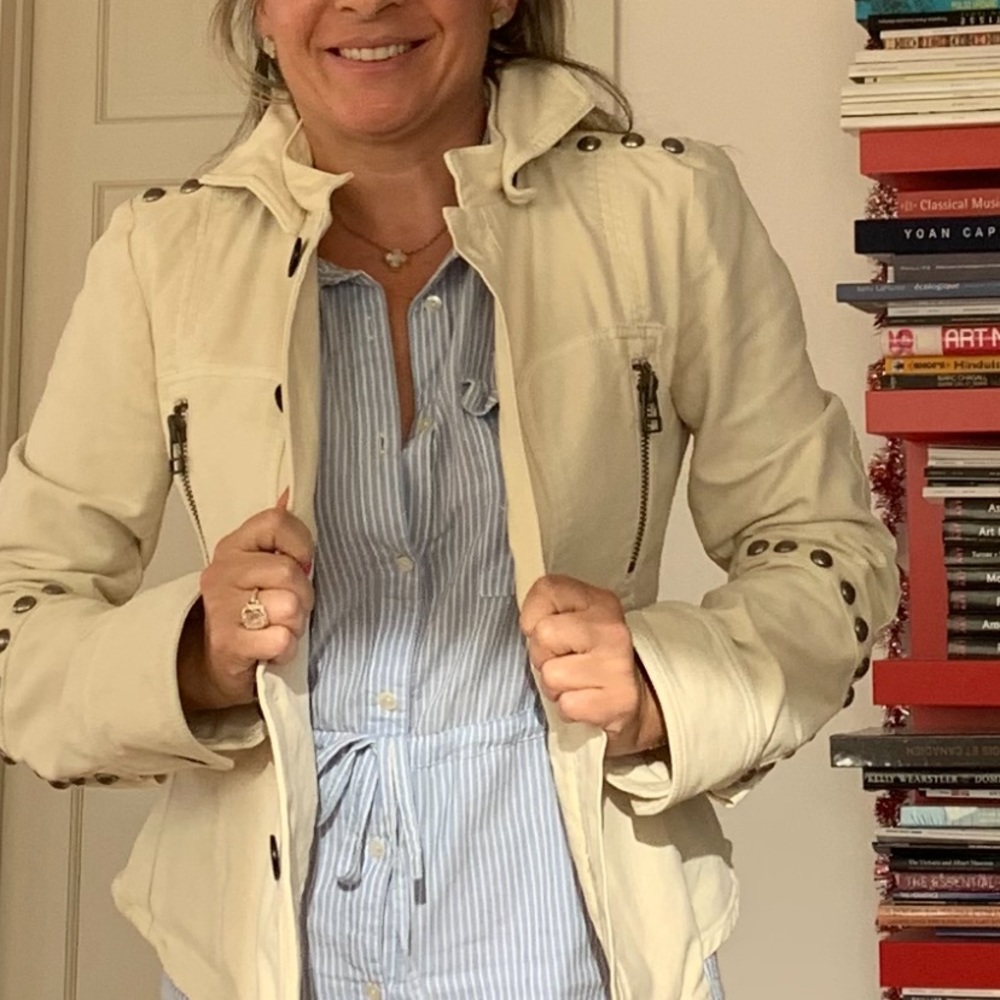 Zadig & Voltaire like-new studded jacket